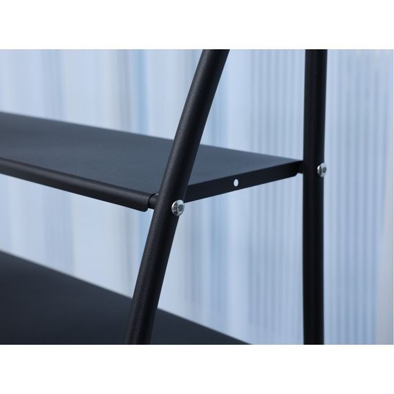 Стелаж над пральною машиною підлоговий Bonro Бонро B11 чорний (42400256) | Зображення 3