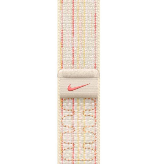 Ремешок Nike Sport Loop для Apple Watch 38/40/41/42mm(ser.10) Starlight / Pink