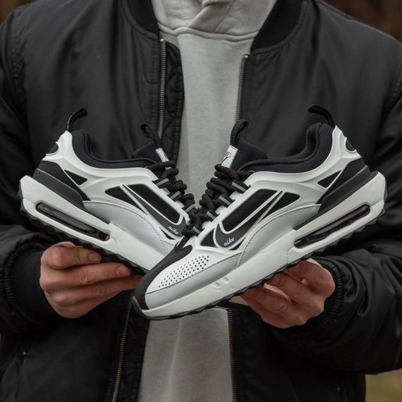 Демісезонні кросівки Nike Air Max колір білий, чорний | Зображення 3