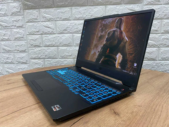 Ноутбук Asus Tuf A15 15.6 FHD/IPS/144Hz/Ryzen 7 5800H/16/SSD512/RTX3050Ti-4Gb | Зображення 2