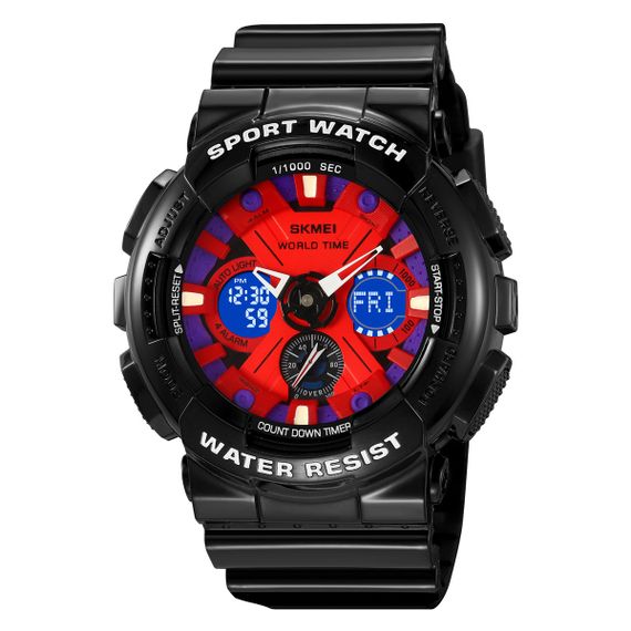 Skmei 2118BKBU Black-Blue | Зображення 1