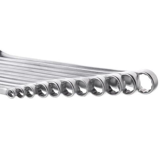 Набір ключів комбінованих 11 од., 7-19 мм, Cr-V INTERTOOL HT-1250 | Зображення 3