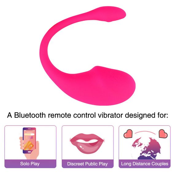 Вагінальне віброяйце "Egg Vibrator", смарт управління, колір рожевий, 9 режимів вібрації Sex Aura | Зображення 9