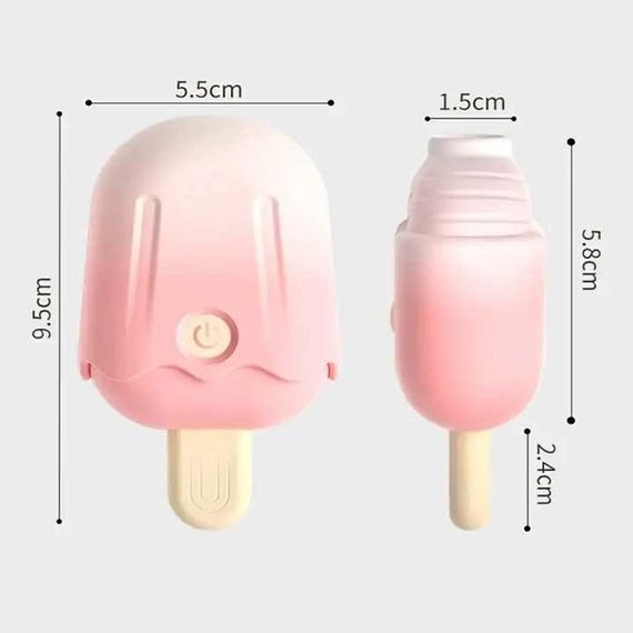 Вакуумний вібратор "Морошене" Ice Lolly | Зображення 4