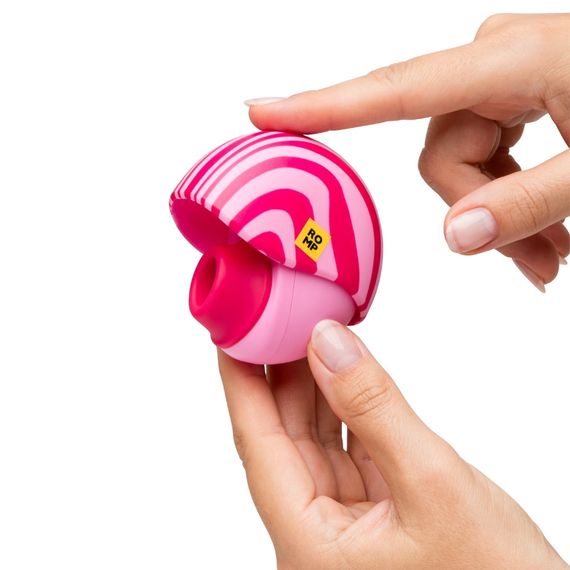 Вакуумний стимулятор клітора ROMP Spin в тревел-форматі, рожевий Sex Aura | Зображення 9