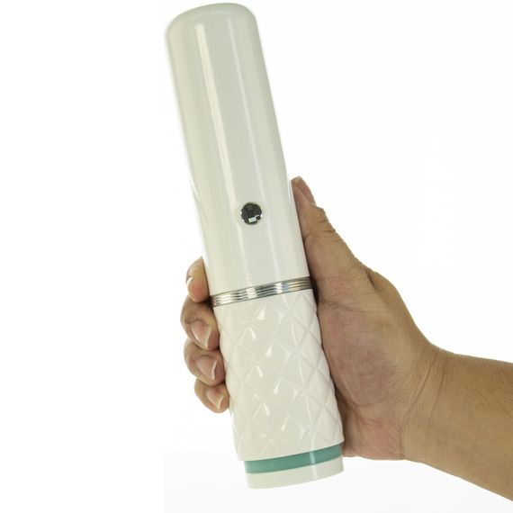 Розкішний вібратор-пульсатор з присоскою Pillow Talk - Feisty Thrusting Vibrator, Teal | Зображення 6