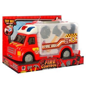 Игровой набор Пожарного с машинкой 661-175 машинка со светом