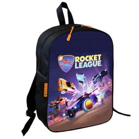 Рюкзак школьный детский 36х27см с машинкой  "Rocket League" мальчика (00737)