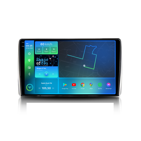 Штатна магнітола Torssen 2K Toyota Highlander 2021+ F108256 4G Carplay DSP | Зображення 1