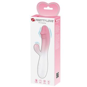 Вібратор-кролик PRETTY LOVE - SNAPPY, light pink, 30 vibration functions sexstyle