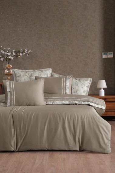 Постільна білизна La Romano Silk Satin 200×220 см Florence Rock