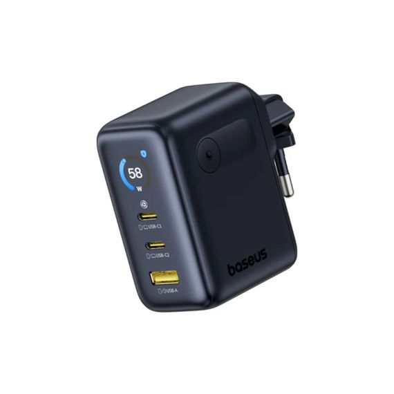 Сетевое зарядное устройство Baseus PicoGo AE21 100W GaN Fast Charger | Зображення 3