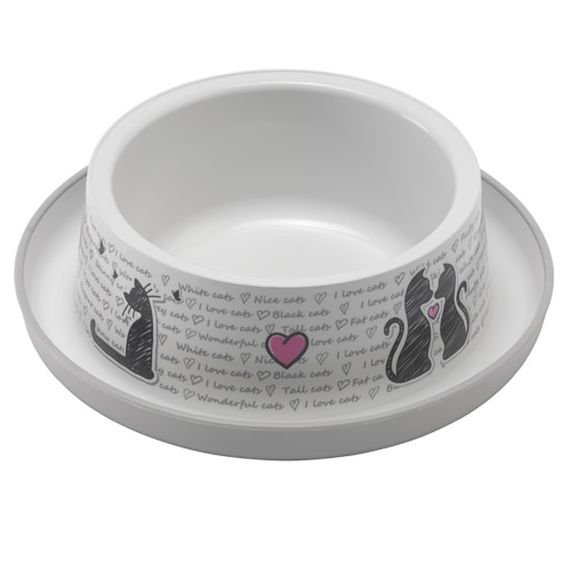 Moderna Trendy Dinner миска для котів та собак, 350 мл, біла