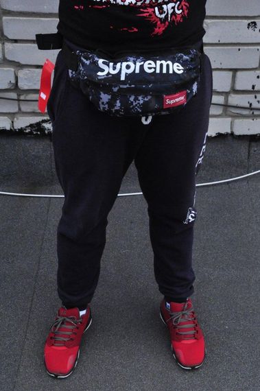 Поясная сумка Supreme (камуфляж) сумка на пояс