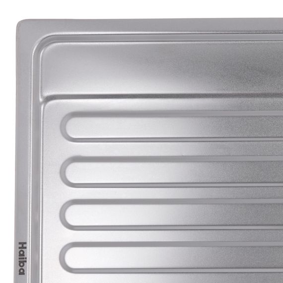 Мийка кухонна Haiba 78x43 (Satin) (HB0566) | Зображення 2