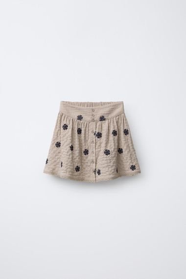 Підліткова спідниця для дівчинки Zara 164 см Бежева (26021013F)
