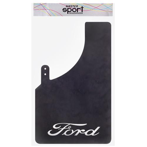 Бризковики "Sport Master" XL 230*375 FORD універсальні гумові (2 шт.) (40697) | Зображення 1