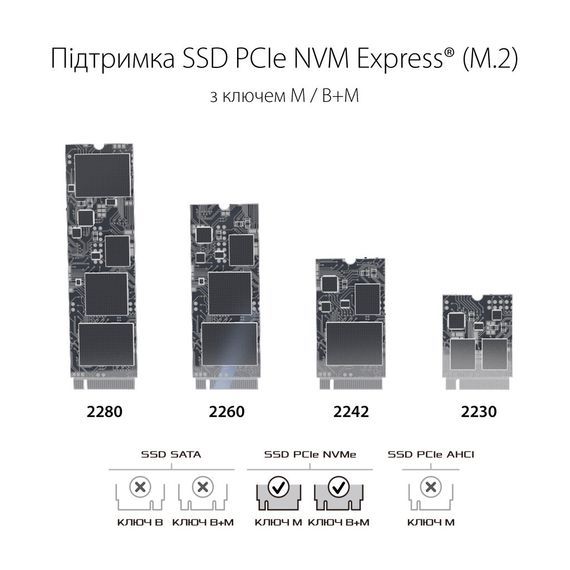 Карман внешний ASUS SSD M.2 PCIe NVMe STRIX ARION ESD-S1C/BLK/G/AS USB 3.1 Gen2 (ESD-S1C/BLK/G/AS) | Зображення 3