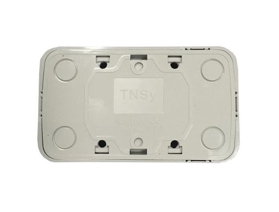 Розетка зовнішньої установки 2-а з/к біла IP20 Lemur Ny95000984 | Зображення 1