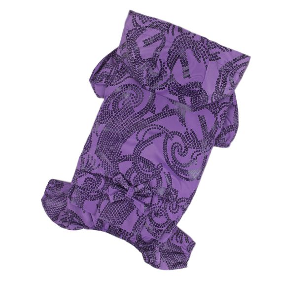 Дощовик ДЛЯ ДIВЧАТ візерунки фіолет MD-17 | Зображення 1