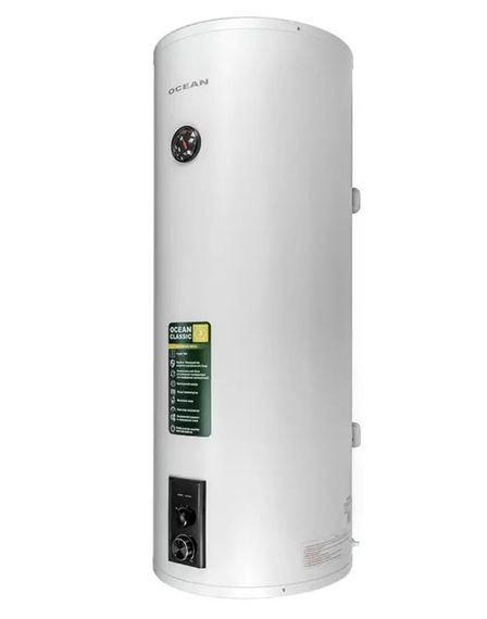 Водонагрівач Ocean CLASSIC 50 л, 2,0 кВт, "сухий" ТЕН, вертикальний, циліндричний, білий (RZL50M-5 ETDT) | Зображення 4