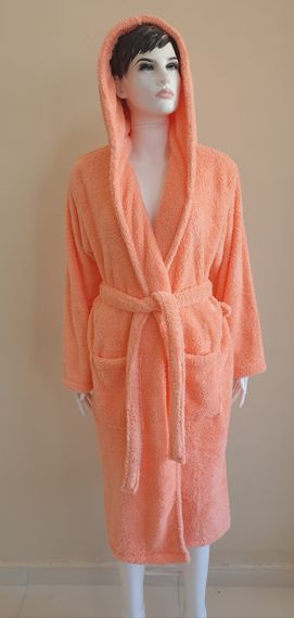 Халат Zeron 127976 Туреччина М  Велсофт Персиковий