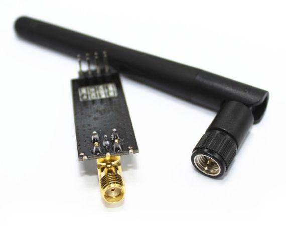 Радиомодуль NRF24L01+PA+LNA 2.4ГГц 1000м трансивер Arduino PIC STM32 | Зображення 2