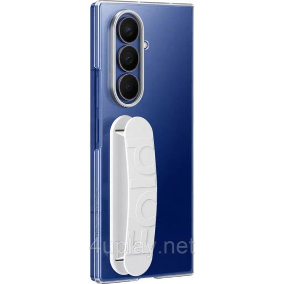 Оригінальний захисний чохол із ремінцем і захисними плівками Samsung Galaxy Fold7 Clear Grip Case Прозорий (EF-QF966) | Зображення 4