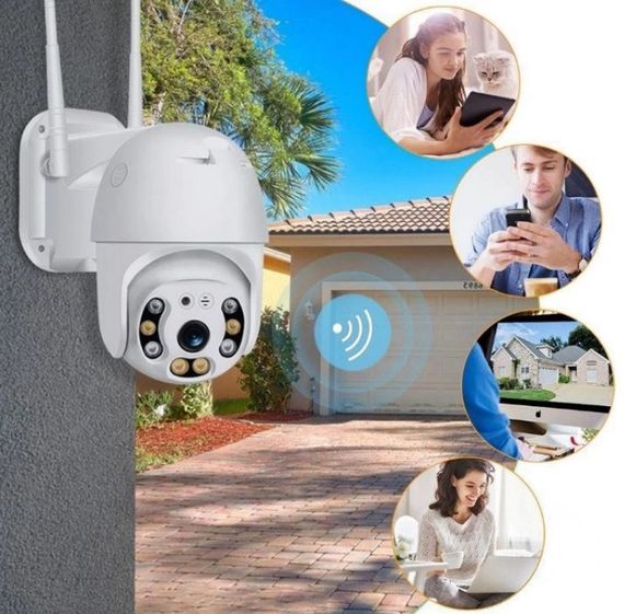 Уличная камера видеонаблюдения UKC CAMERA CAD N3 WIFI IP поворотная с удаленным доступом | Зображення 4
