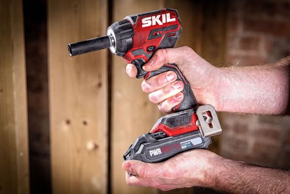 Гайковерт акумуляторний безщітковий ударний, SKIL 3265 CA Compact + енергокомплект 3110 АА 11071900102 (акумулятор 2,5 Ah, зарядний пристрій) промо-комплект | Зображення 9