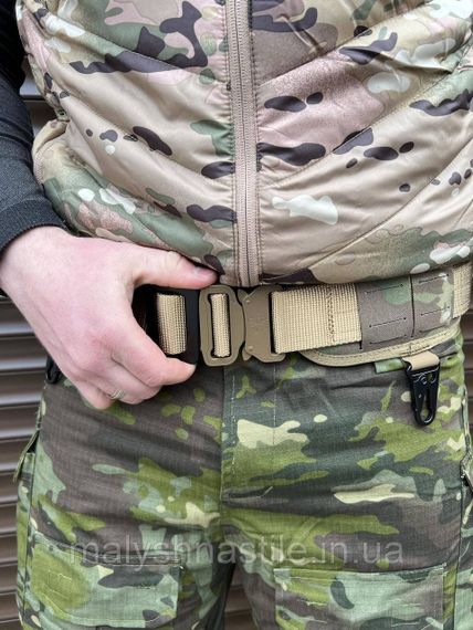 Ремінь розвантажувальний поясний із системою Molle + карабіни, мультикам | Зображення 8