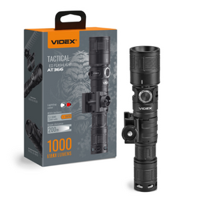 Ліхтарик LED тактичний 1000Lm 5000К VLF-AT366 Videx