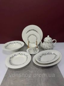 Столовий сервіз на 6 осіб 34 предмети DY06