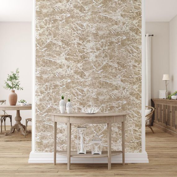 Декоративна ПВХ плита кремовий мармур 1,22х2,44мх3мм SW-00001398 | Зображення 5