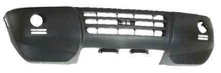 Передний бампер Mitsubishi Pajero Wagon 3 03-07 без омыв., без пов., без ранта (черный, грунт.) (FPS) MN117131