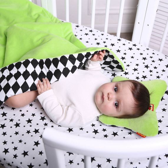 Дитячий постільний комплект Bed Set Newborn МС 110512-08 подушка + ковдру + простирадло | Зображення 3