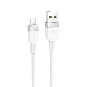 Дата кабель Hoco X109 Energy silicone USB to MicroUSB (1m) White