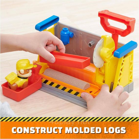 Щенячий патруль Кремез і команда Майстерня та фігурка Кремеза Оригінал Rubble & Crew Rubble’s Workshop Playset | Зображення 3