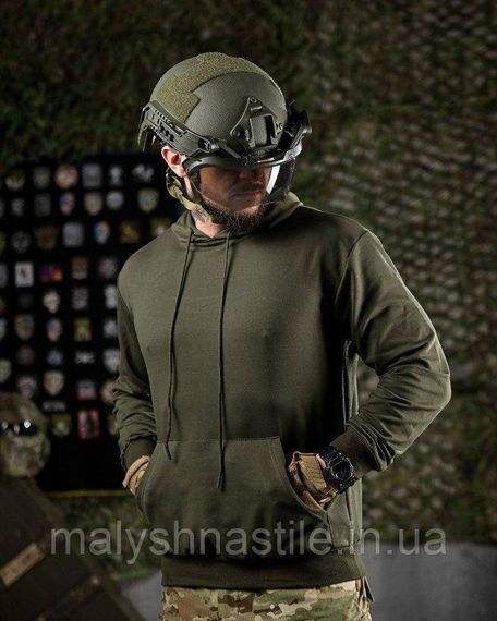 Тактическая худи MAKLIN  молодость олива ДЛ7045 | Зображення 2
