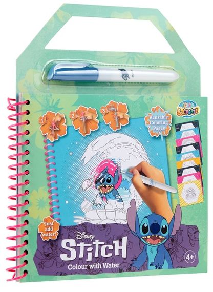Водна розмальовка Disney Stitch (ST24354) | Зображення 1