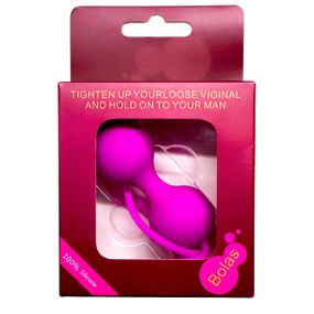 Вагінальні кульки "Bolas", фіолетовий, 60 г sexstyle