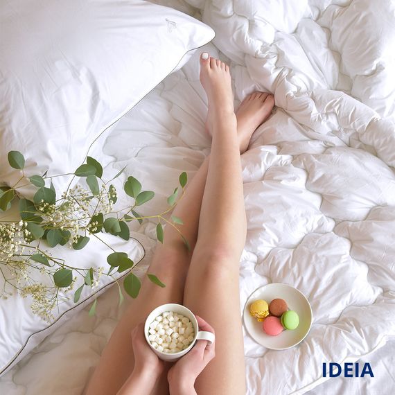 Всесезонна ковдра IDEIA Super Soft Premium аналог лебединого пуху 175Х210 см (8-11781) | Зображення 6