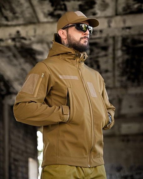 Тактична куртка софтшел masad кайот ВТ76570 | Зображення 1