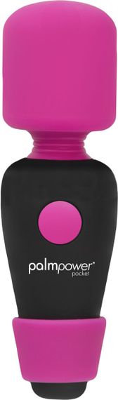 Мінівібромасажер PalmPower Pocket із чохлом на блискавці, водостійкий, перезаряджуваний, довжина 9см