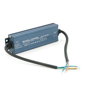 Імпульсний блок живлення герметичний (Led Converter) 12V 60W, IP67, 152х21х44 мм, Box