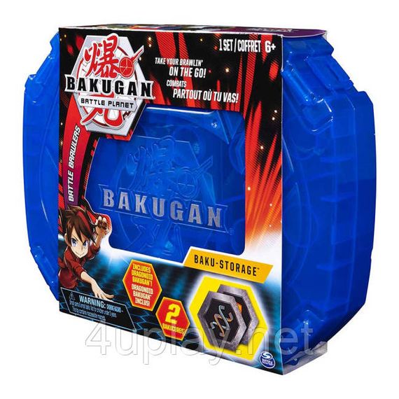 Набор Bakugan Battle Planet Кейс для бакуганов и Бакуган Гидориус Аквас Оригинал Spin Master | Зображення 1