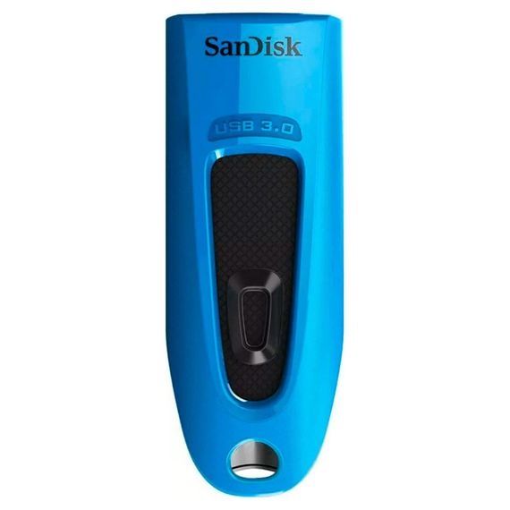 USB флеш накопичувач SanDisk 32Gb Ultra USB 3.0 Blue (SDCZ48-032G-U46B) | Зображення 1