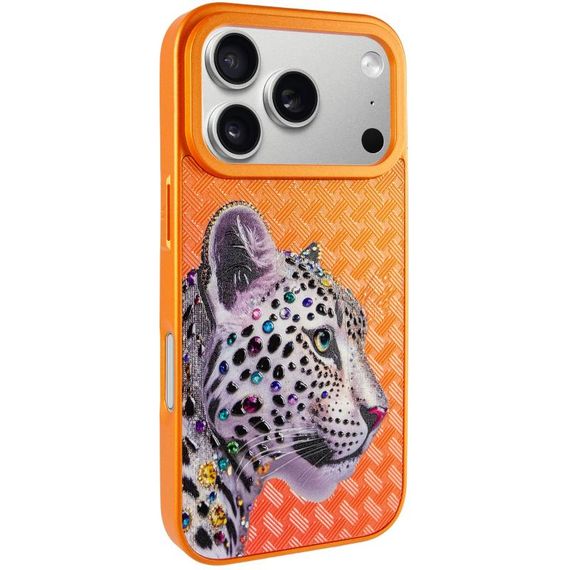 Чохол TPU+PC Crystal Hunt with Magnetic Fit для Apple iPhone 17 Pro (6.3") Orange
