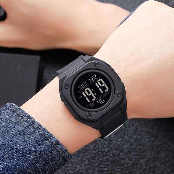 Годинник S2kmei 2160BKBK Black | Зображення 2