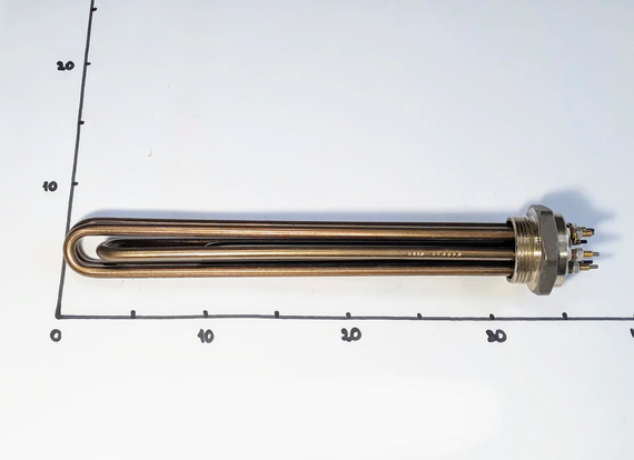 Блок ТЭНов 6000W с резьбой 1,5" (Украина) | Зображення 2